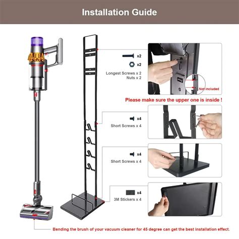 brightshow stable metal storage bracket stand holder for dyson handheld|Dyson Vacuum Stand, Stable Metal Storage Bracket Stand .